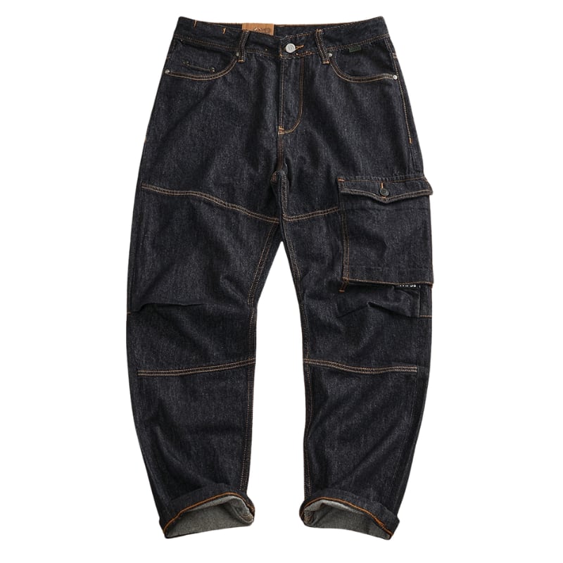 Denim cargo pants 3101