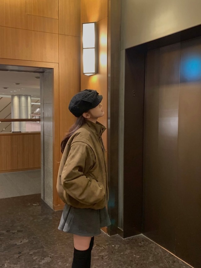 (予約) miel / Teddy jumper 1color