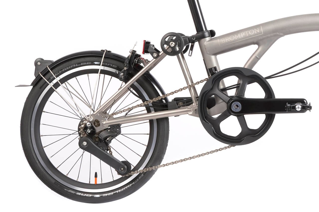 Brompton T Line [Blasted Titanium] M12L / S12L | LORO ONLINE STORE