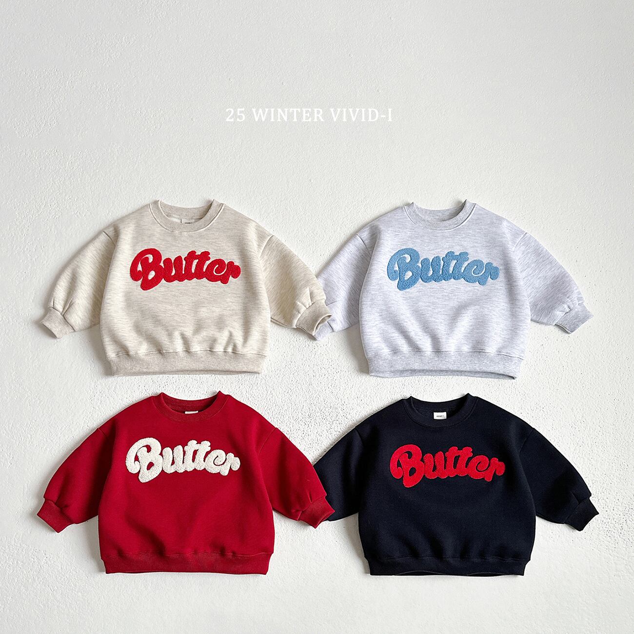 butter embroidery mtm【VIVID】※12月下旬〜1月上旬発送予定