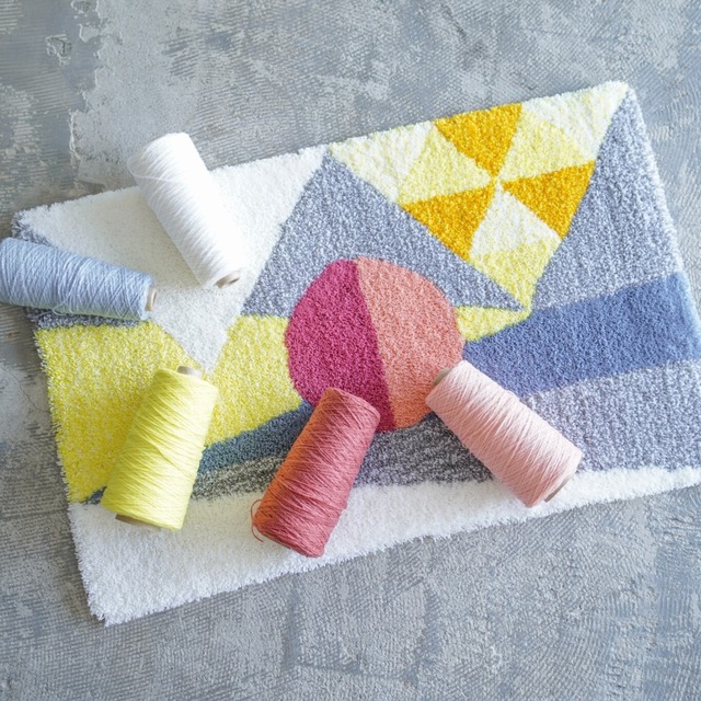 完全オーダーメイドラグ／デザイン自由・サイズ選択可