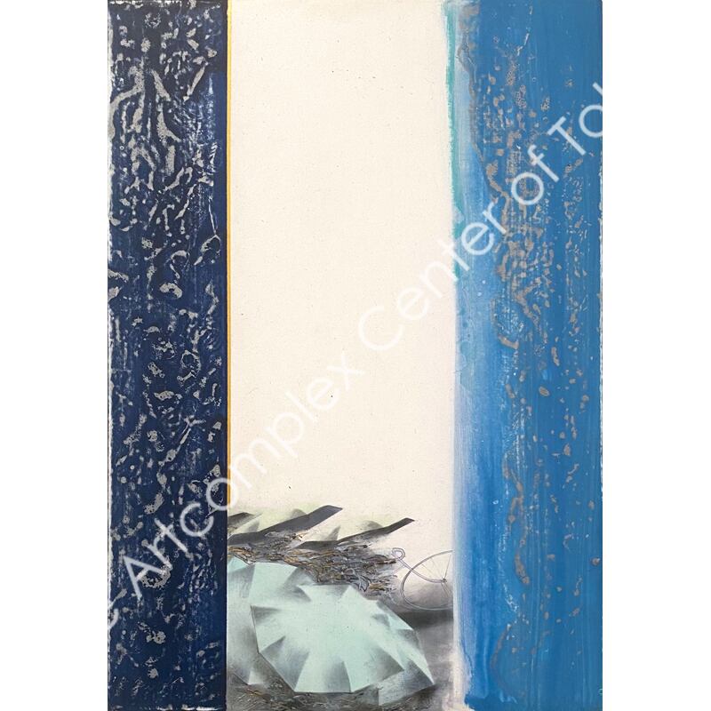 黒田茂樹「Blue Veil-2」