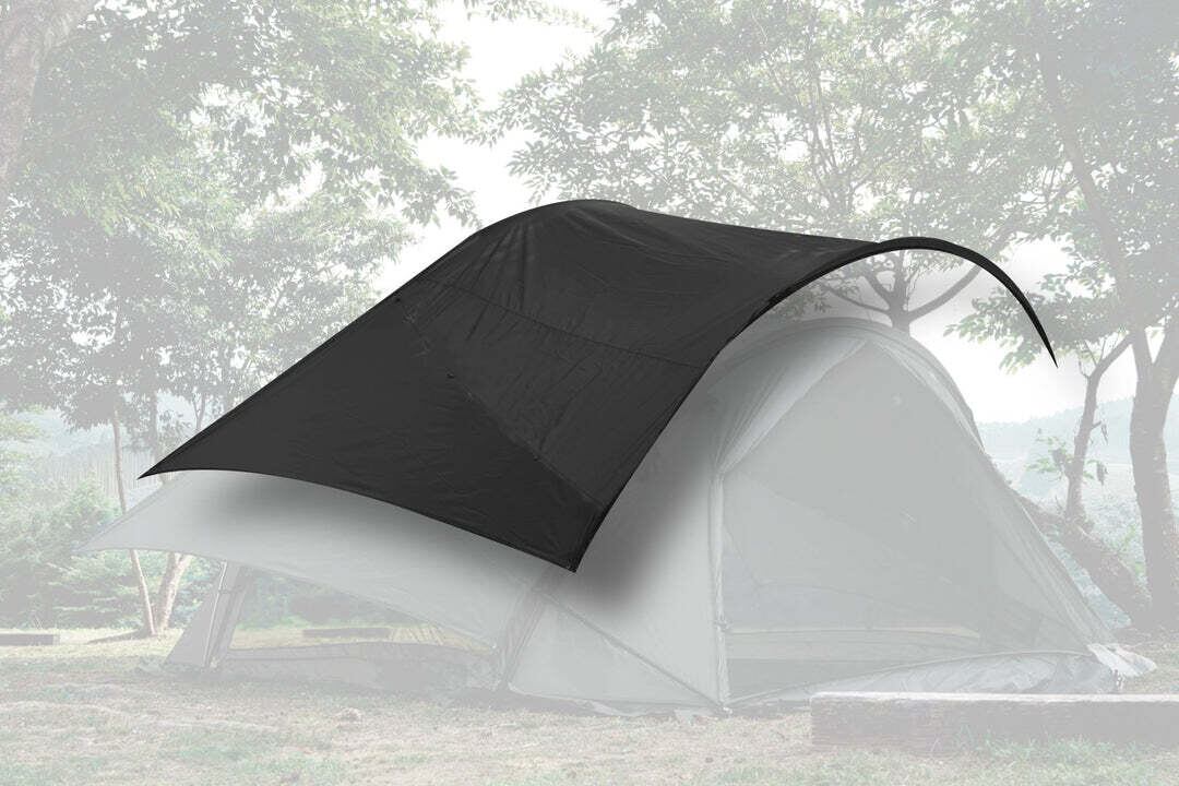 テンビシェルター本体&テンビシェルタールーフ　カーキ テンビ シェルター／カーキ（3〜4人用テント / シェルターテント