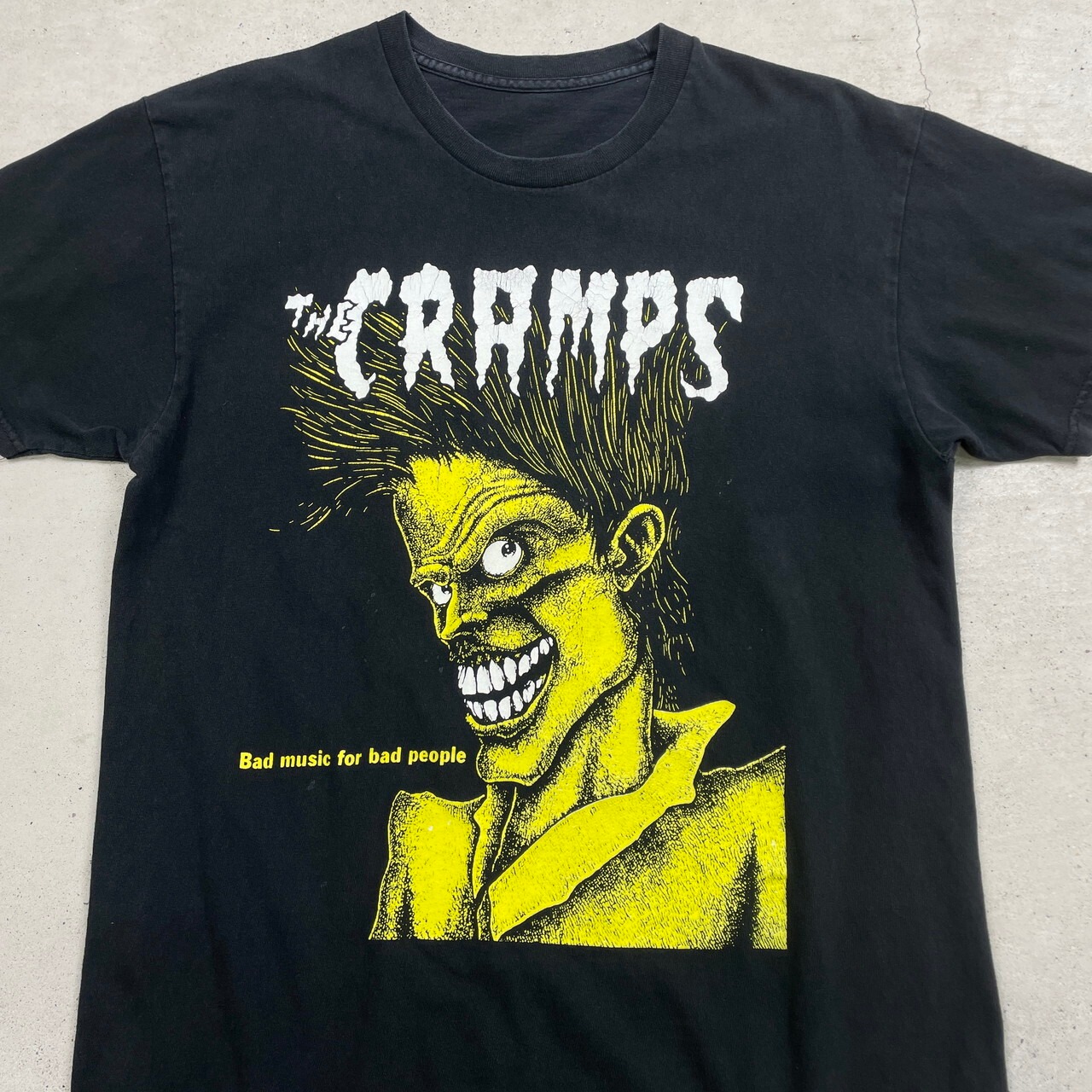 THE CRAMPS クランプス バンドTシャツ バンT メンズL-XL相当 古着 Bad 