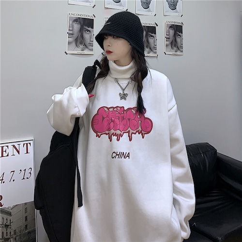 オータムウィンタースタンダードルーズベルベットプルオーバー ブラウス レディース コットン レトロ 大人ガーリー スウィート キュート カジュアル 秋物 冬物 Brother_is_Style89861200808