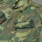 60's~ usarmy jungle fatigue jacket 4th boro