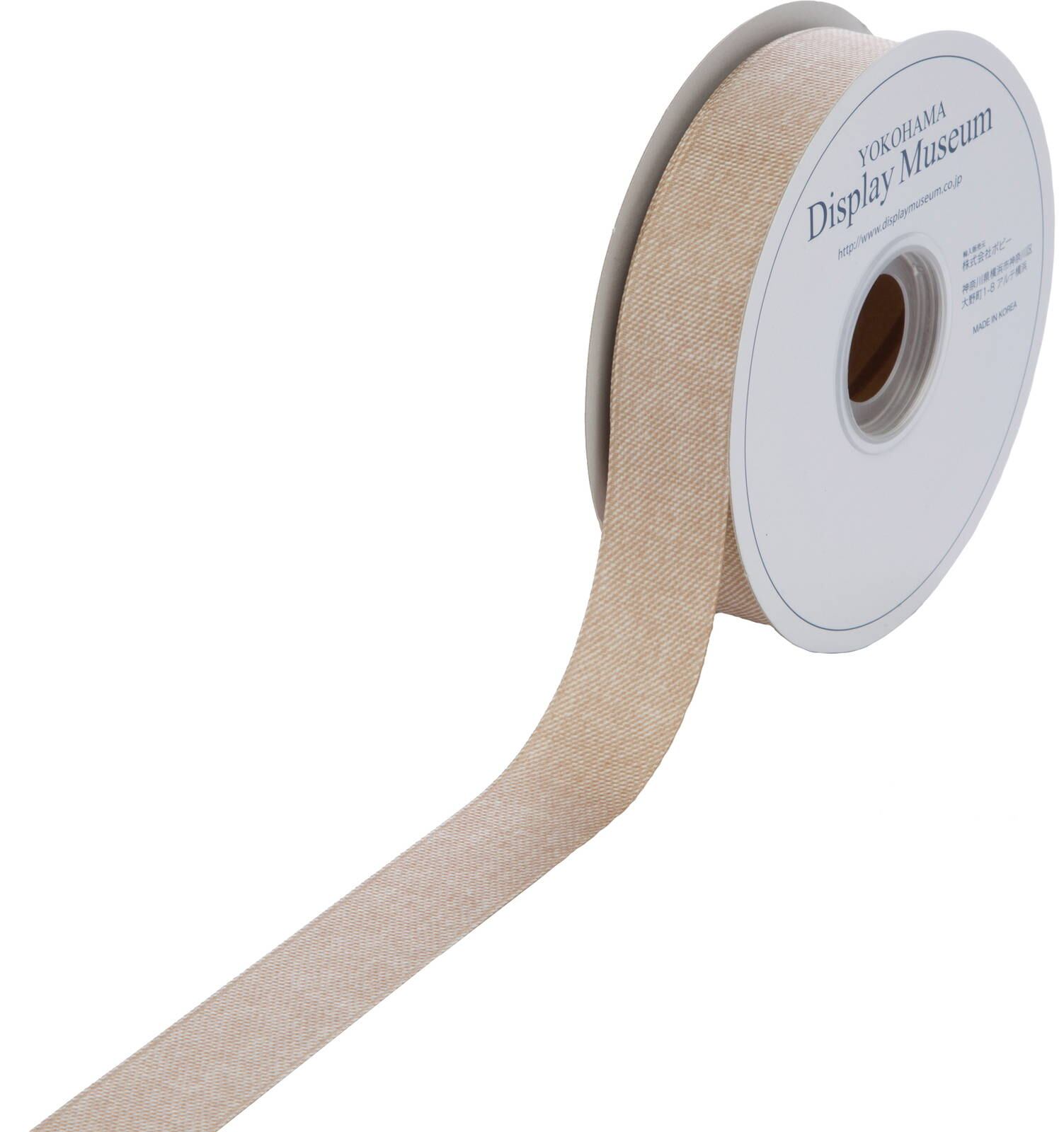 デニムリボン２５ミリ　ＬＢＬ　ブルー系　MRK-0034LBL　4961823748790　リボン > 定番リボン