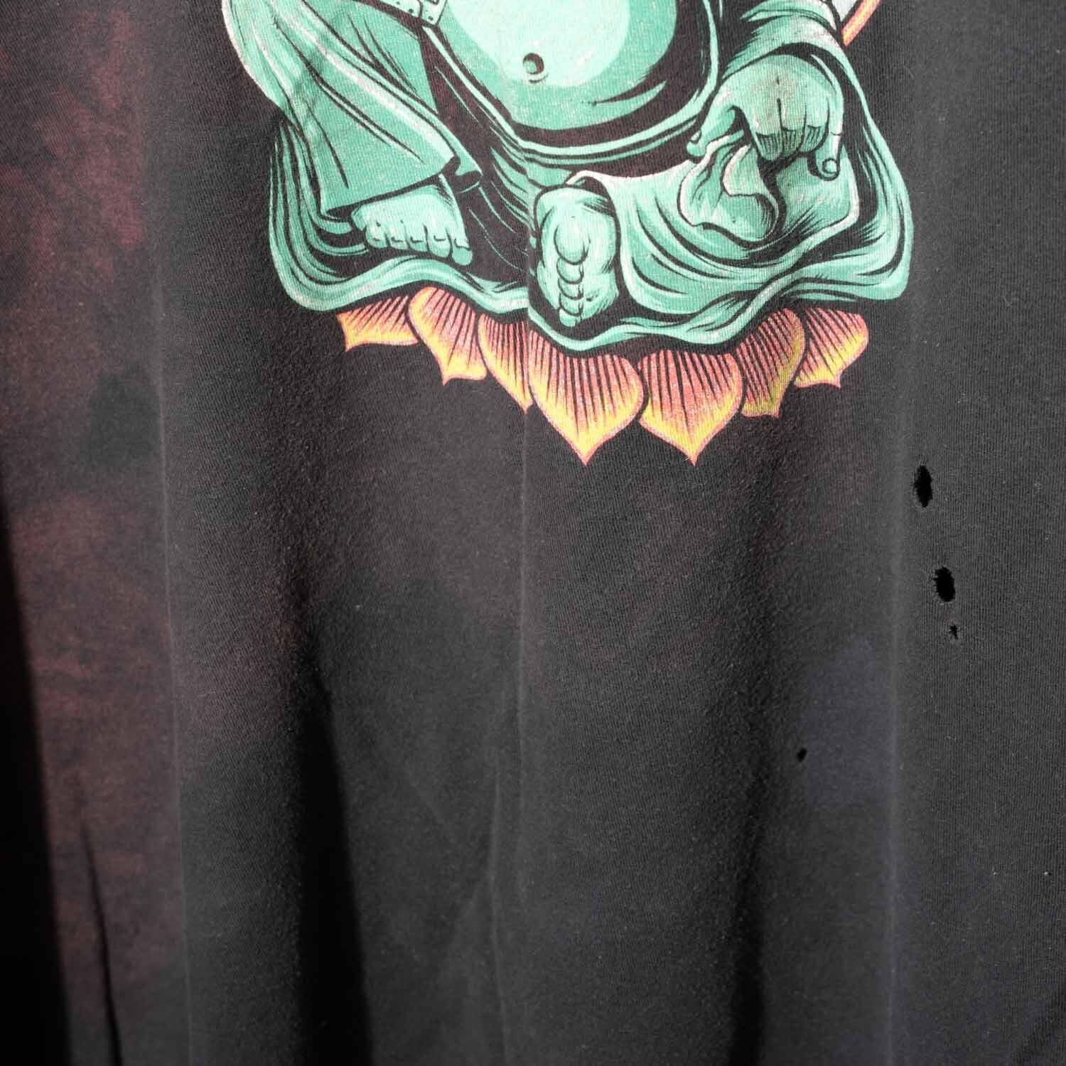 BLINK-182 BUDDHA Tシャツ XL blink-182 ブリンク バンドTシャツ “Buddha” Bleach-Fade Band T-Shirt