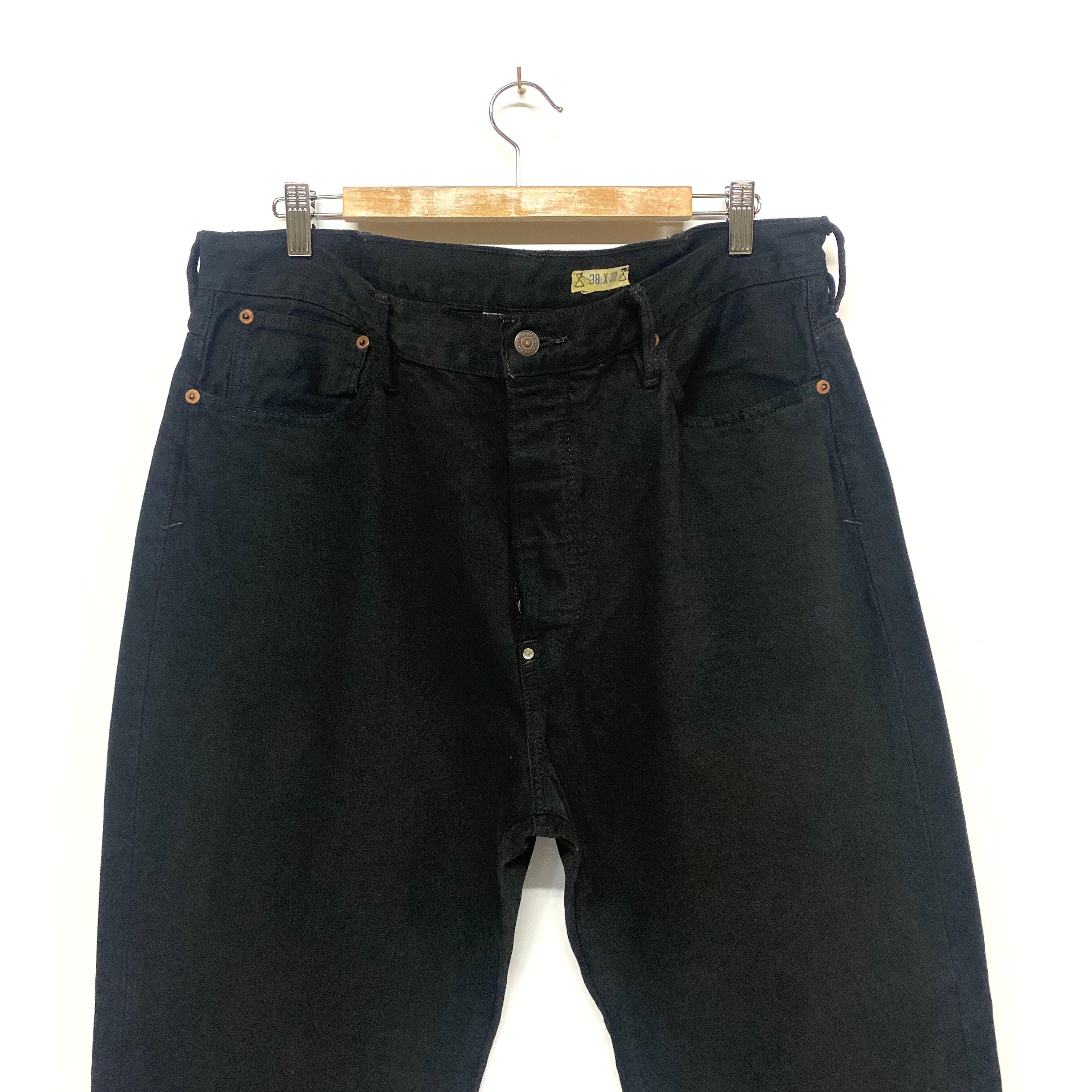 POLO RALPH LAUREN ストレートデニム 黒 ブラック W28