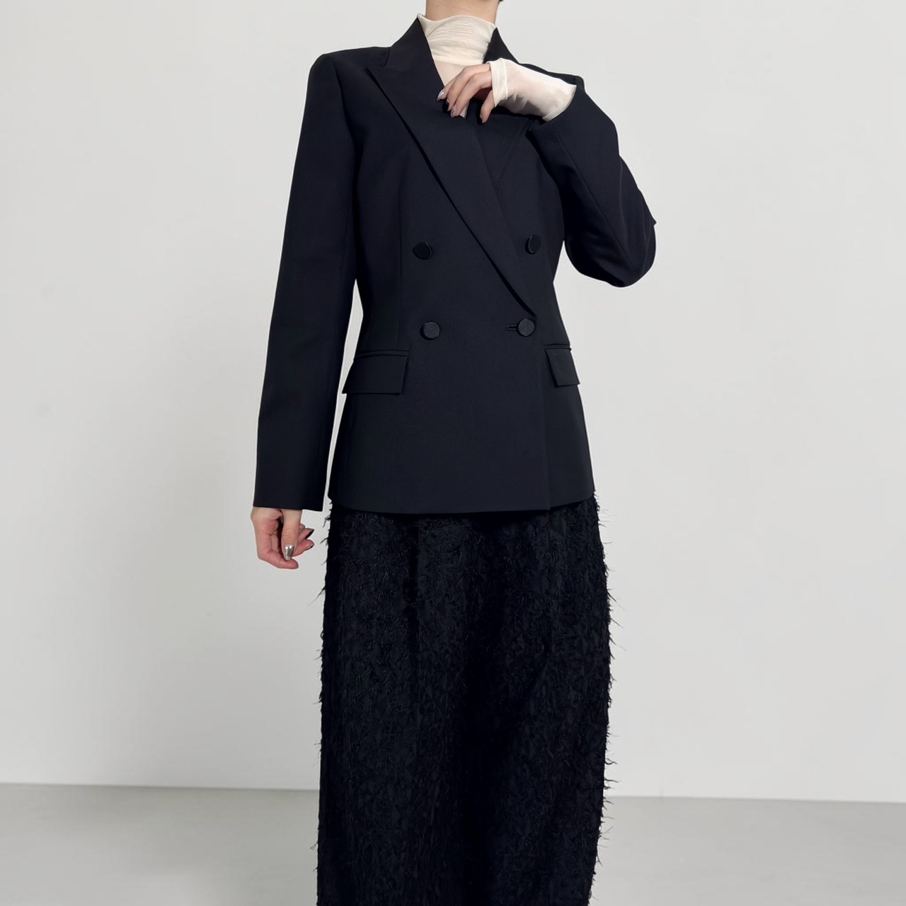 Sculpted Tailored Jacket