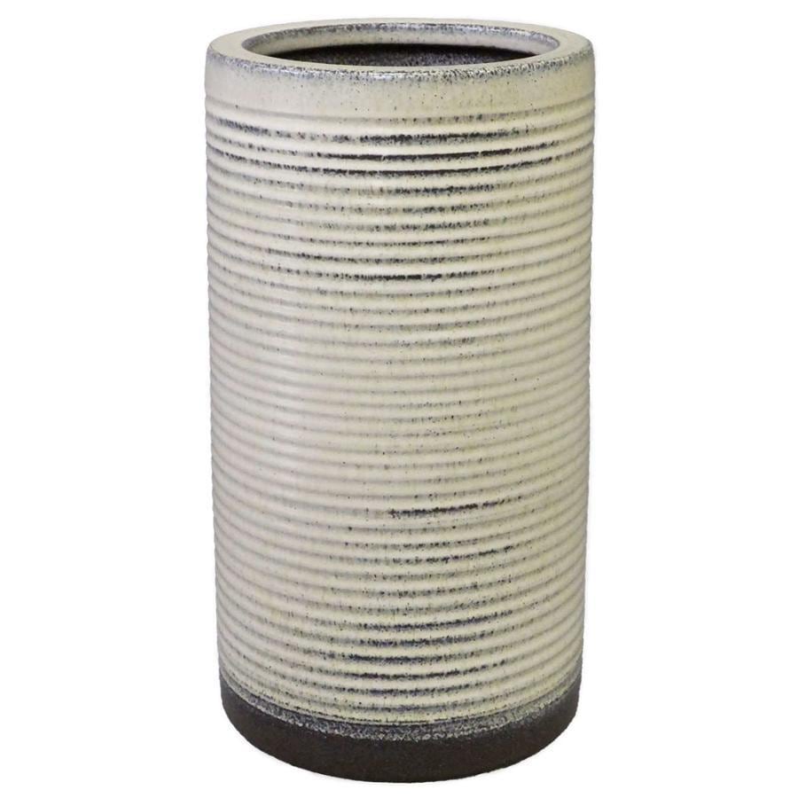 窯肌壺型傘立 （信楽焼き・陶器・傘立て・梅雨・雨・玄関・収納・B043