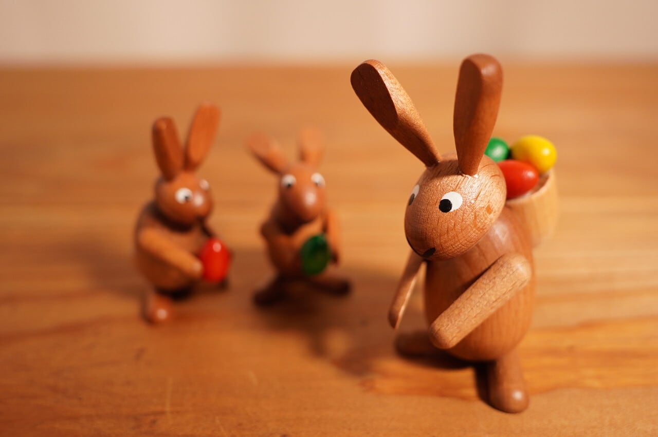 イースターバニーオブジェSET3 | PADDY'S