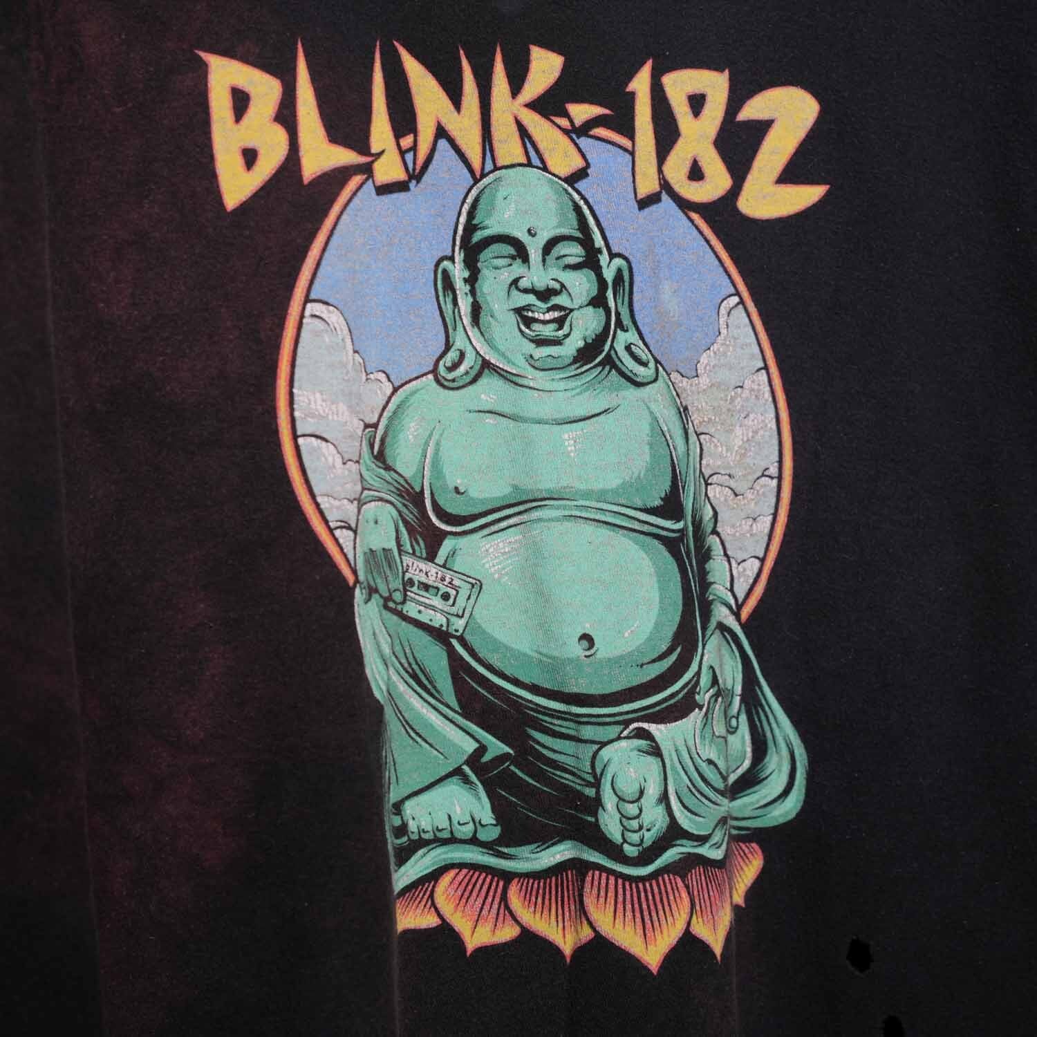 blink-182 ブリンク バンドTシャツ “Buddha” Bleach-Fade Band T-Shirt