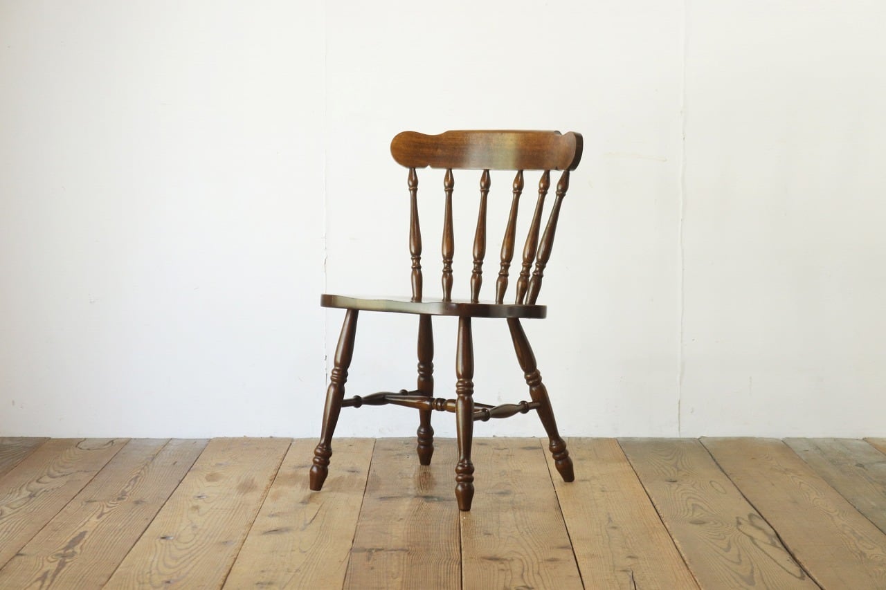 柏木工 ウィンザーチェア ビンテージ① 在庫2脚 KASHIWA 柏木工 ウィンザーチェア ダイニング 椅子 木製