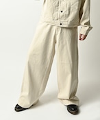 ATELANE 11.5OZ denim 5-piece pants (IVO) 26A-18030