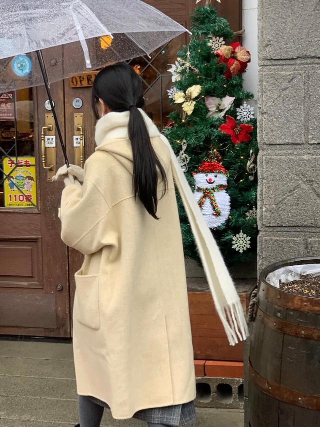 (予約) JINSIM / Suar hood coat 1color