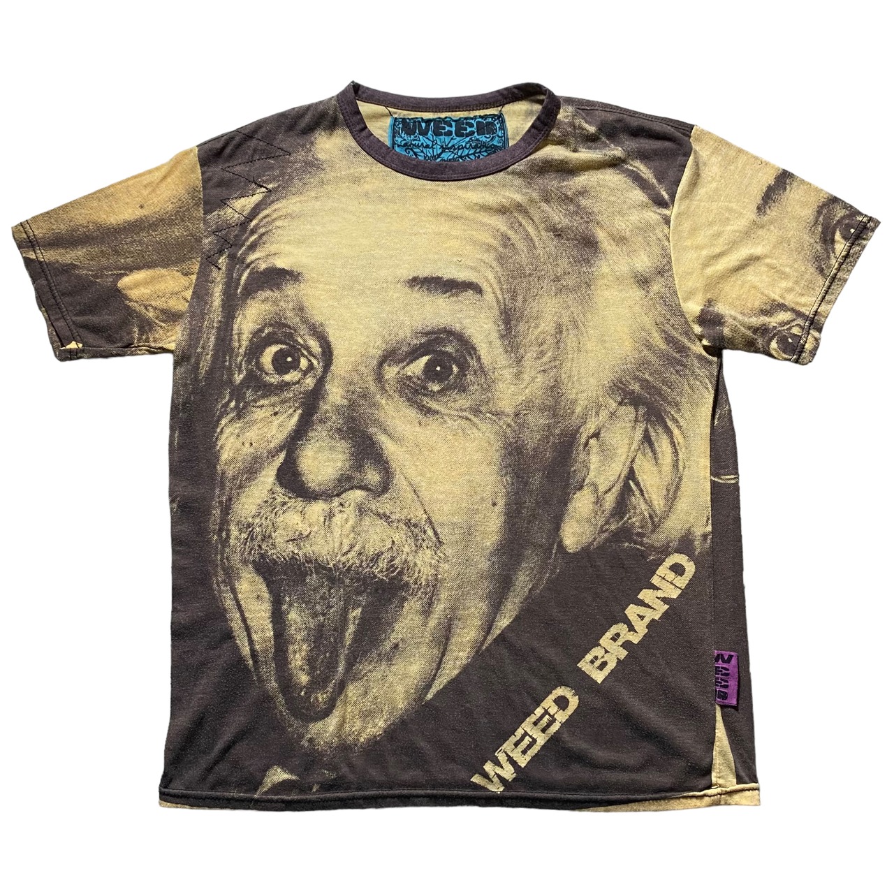 full print “Einstein” tee