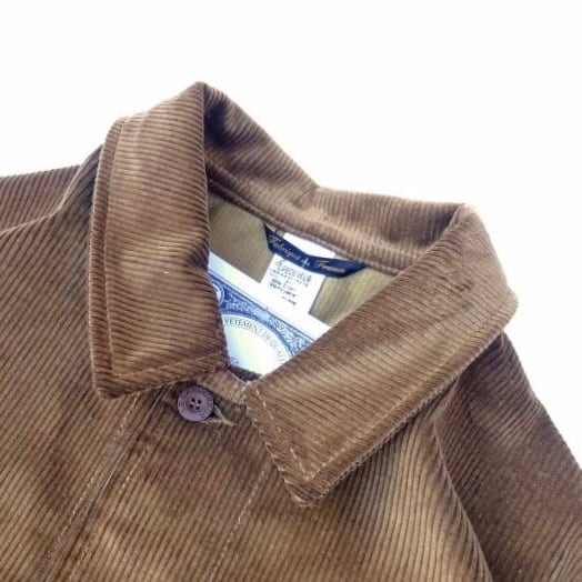 Le LABOUREUR (ルラブルール) VESTON VELOURS コーデュロイ ベージュ
