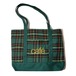 CAFE / TARTAN TOTE GREEN
