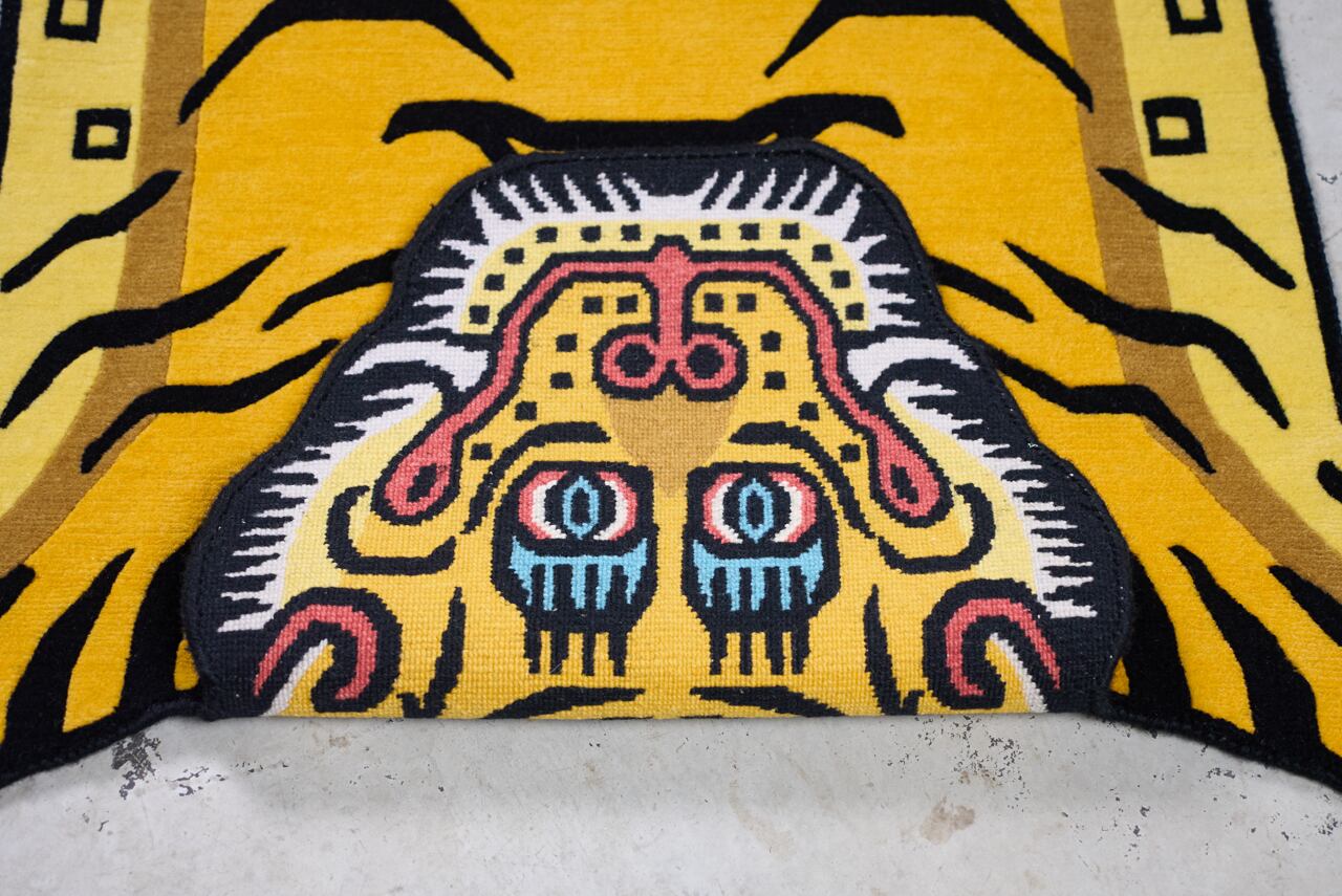Tibetan Tiger Rug 《Lサイズ•ウール・オリジナル3・シグネチャー
