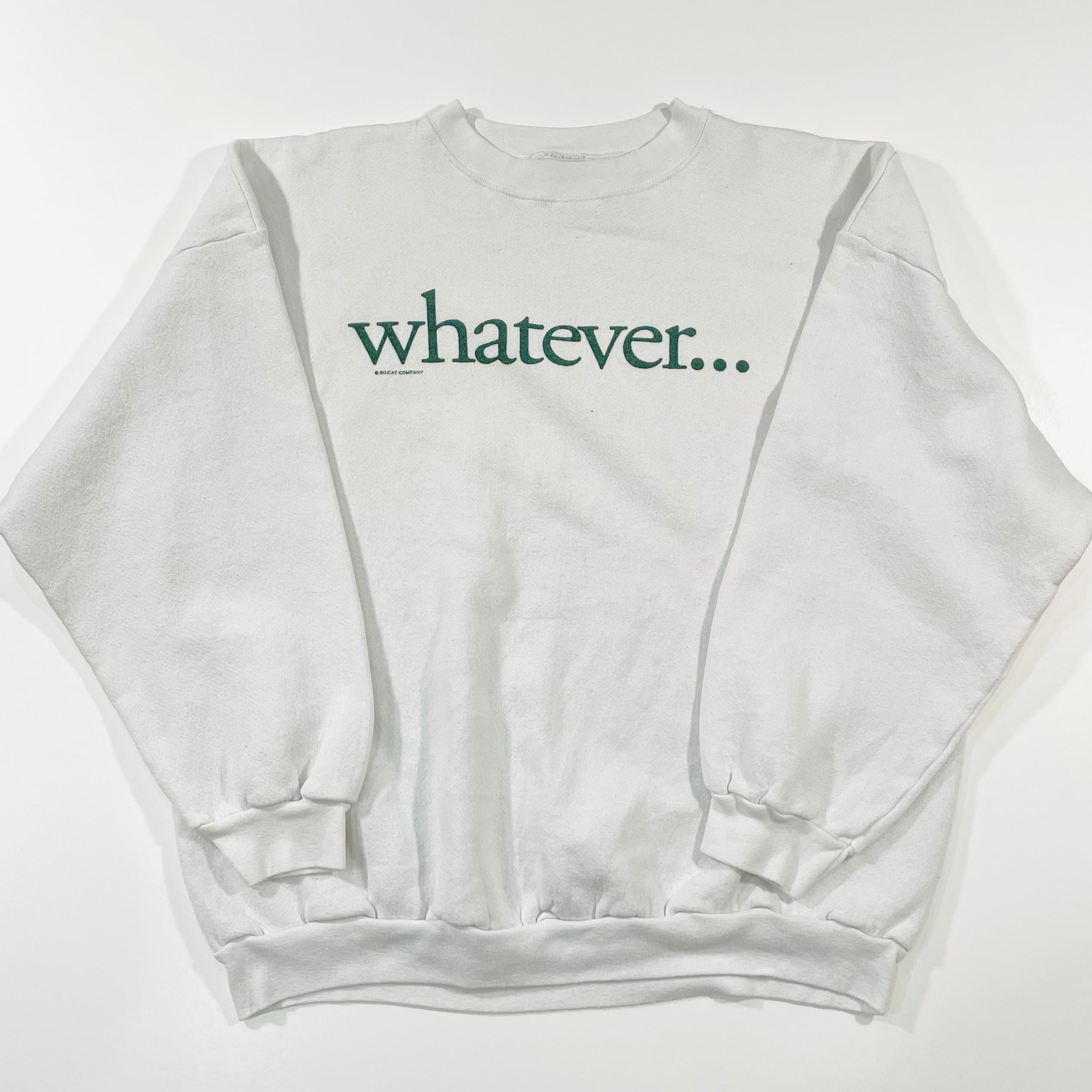 90s whatever Sweat BILCAT COMPANY スウェット TULTEX | John Q Store