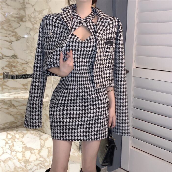 ウィンタースタイルジャケット スカート ストリート 大人ガーリー スウィート キュート カジュアル 冬物 1号婦人17413881021