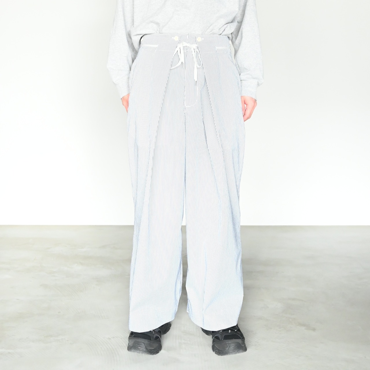 Indigo Nylon Coaches Jacket-Boro style