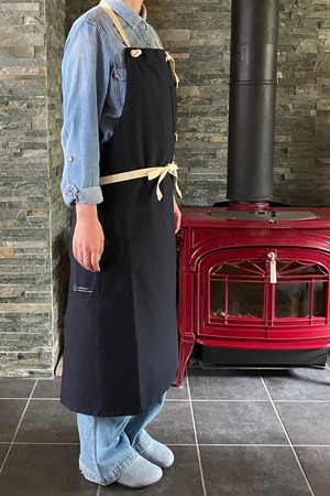 Daily apron BR / デイリーエプロン(ブラウン)