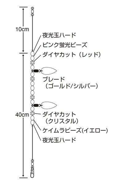 ささめ針 特選 タコエギブレード集寄（ケイムラ） | 釣具の夢丸