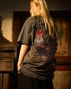 Bird Embroidered T-Shirt 2color【G1028】