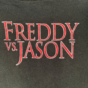 12527 フレディVSジェイソン ホラー映画 Tシャツ XL