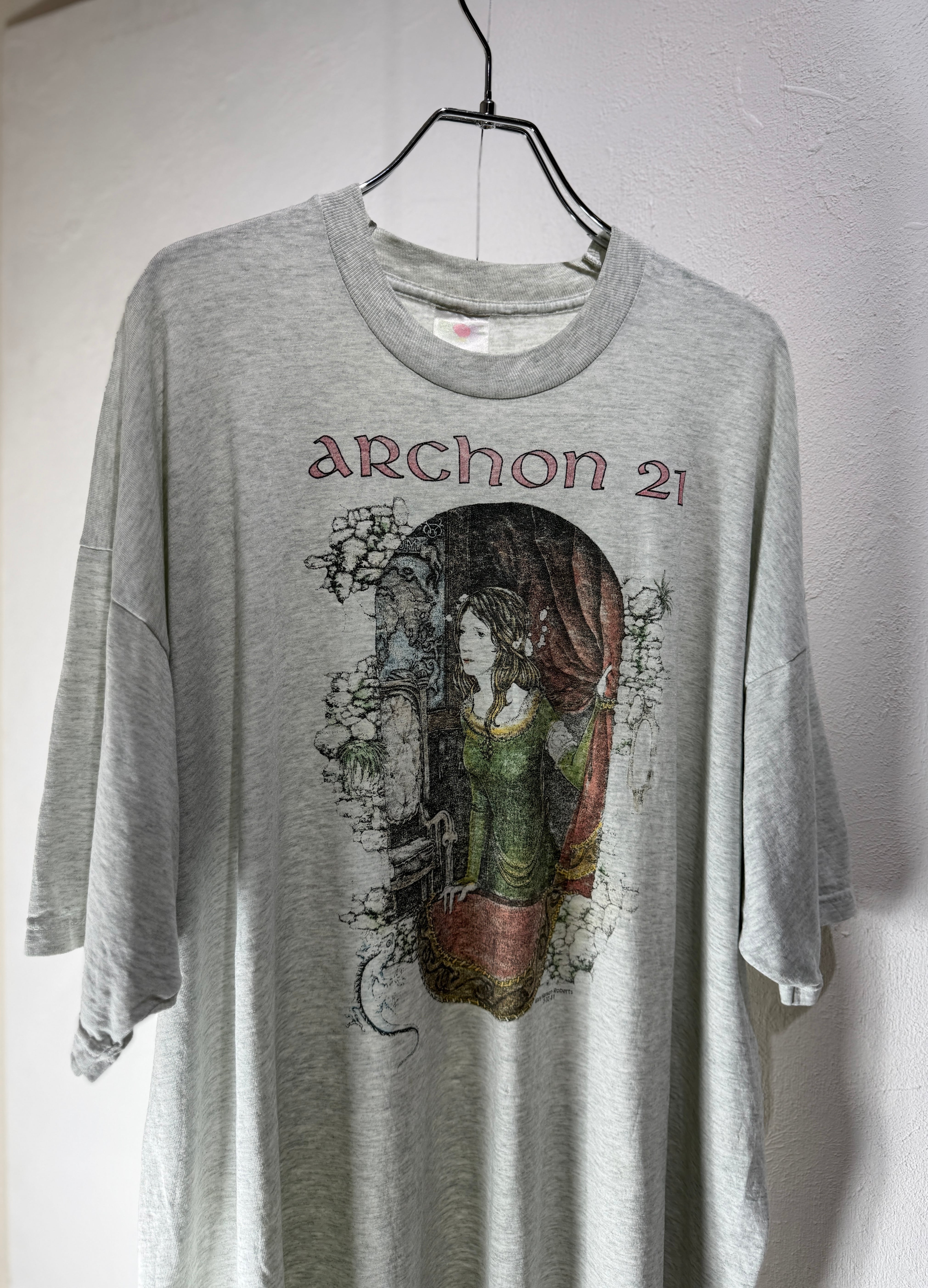90’s USA “ARCHON 21” Fantasy Art T-shirt