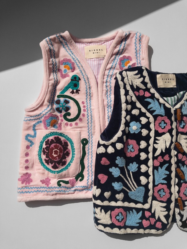 《即納》SISSEL MINI / CAIA MINI VEST - Leftover Fabric Rose