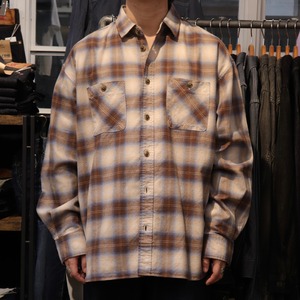 【Audience】COTTON SOFT OMBLE CHECK BOXY SHIRT