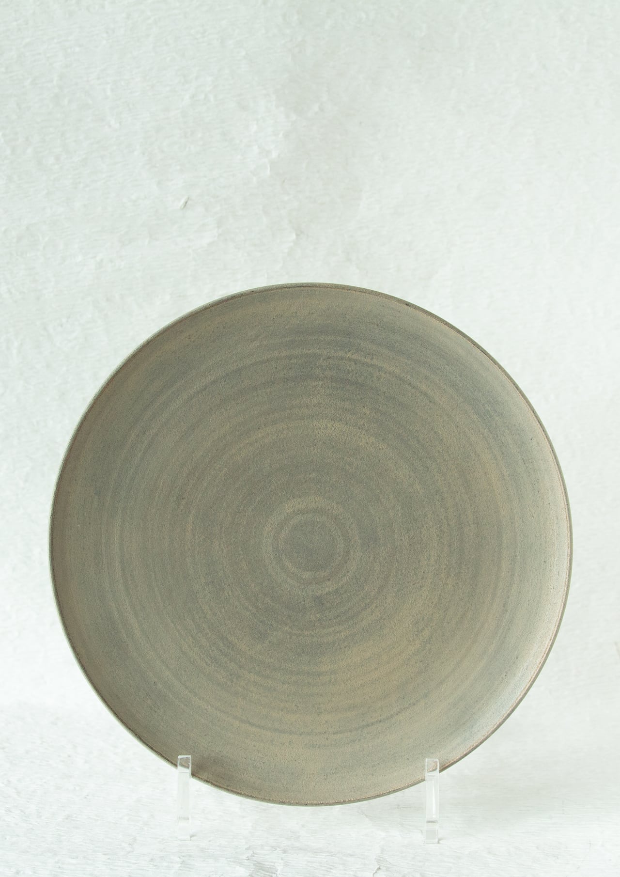 白漆丸皿 8寸（24㎝） 富井貴志作 2510_33 | web-shop MITATE