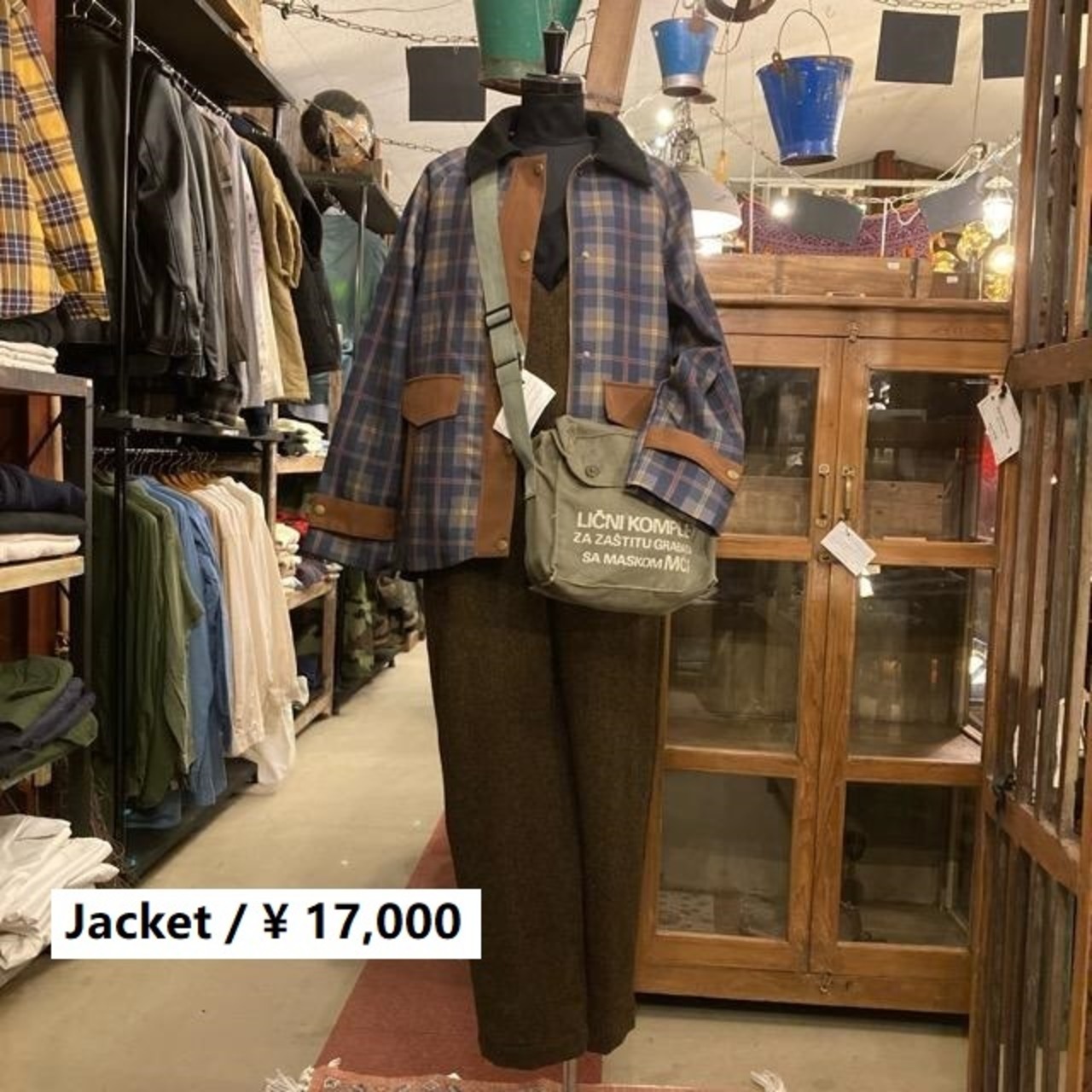 TOPANGA Lady's タータンチェックハンティングジャケット グリーン コーデュロイ ブリティッシュチェック 英国 ハンタージャケット