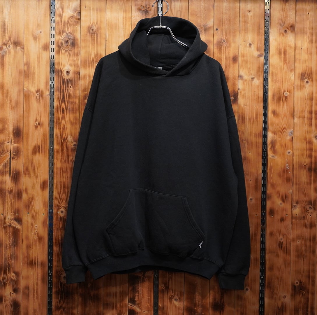 russell athletic メキシコ製 無地 ブラック パーカー XXL
