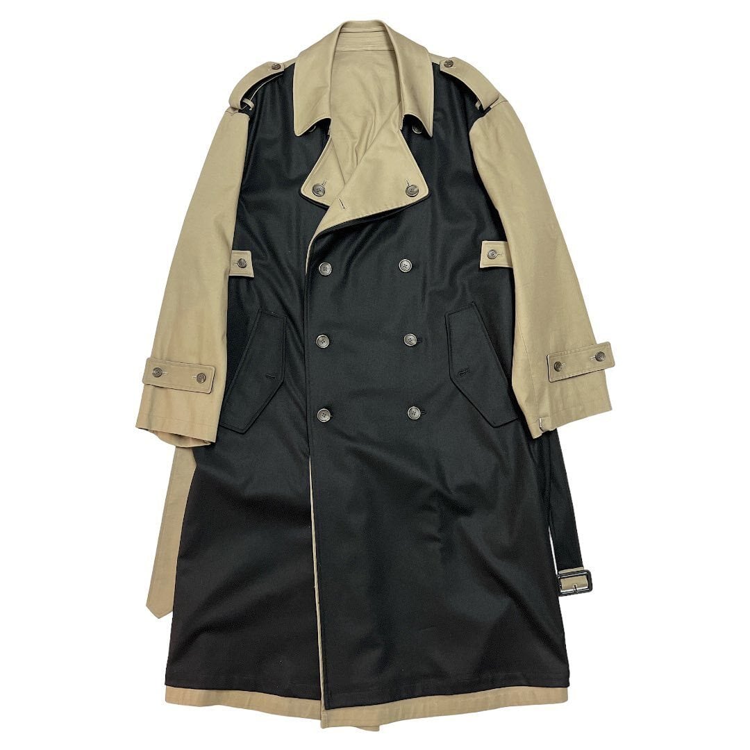 stein 22AW OVERSIZED DOUBLE LAPELLED TRENCH COAT | A WORD.ONLINE SHOP