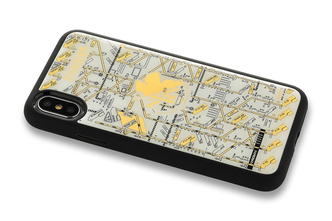 FLASH NERV 基板アート iPhone X/XS ケース | PCB ART moeco