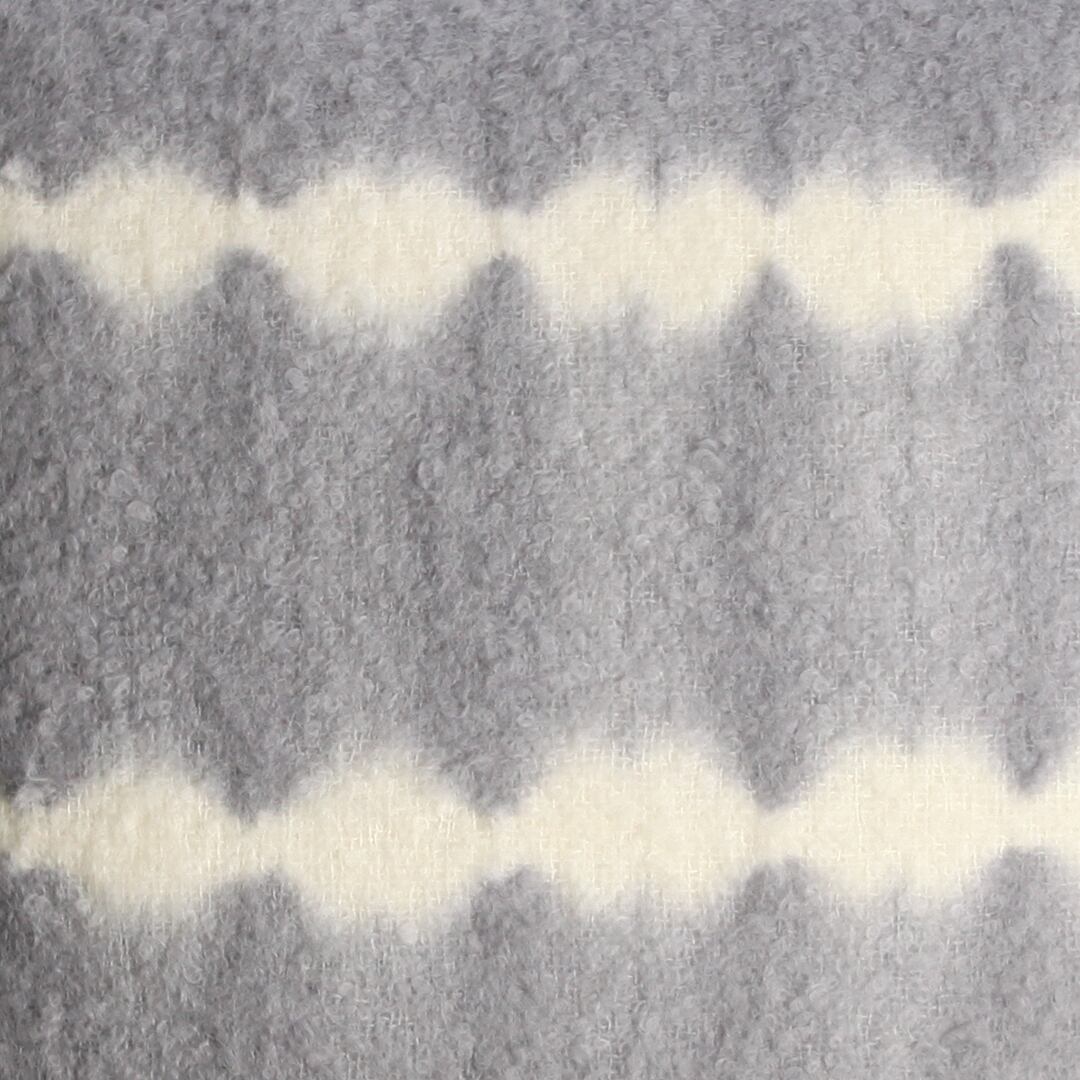 Boucle Nuisuji Shibori アルパカ 60cm角 クッションカバー #1300