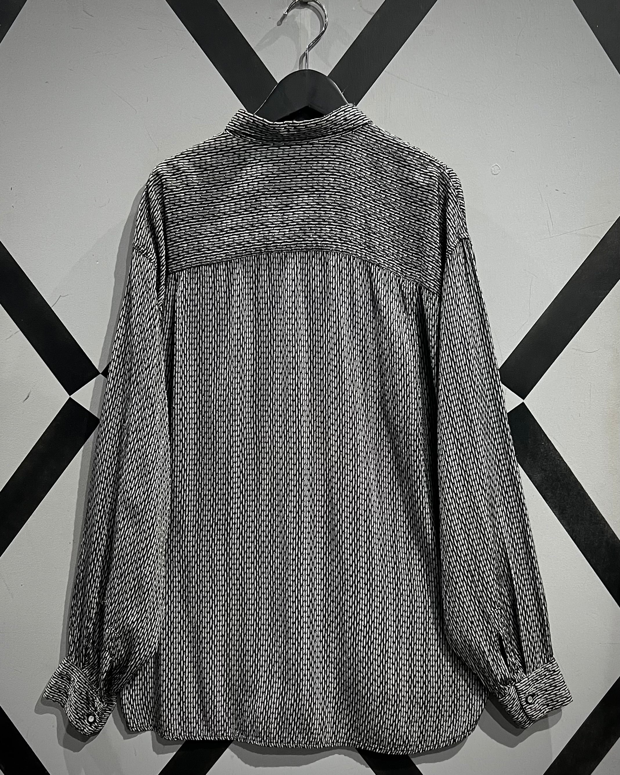 X VINTAGE】3D Pattern Vintage Loose L/S Shirt | Caka(カカ）下北沢
