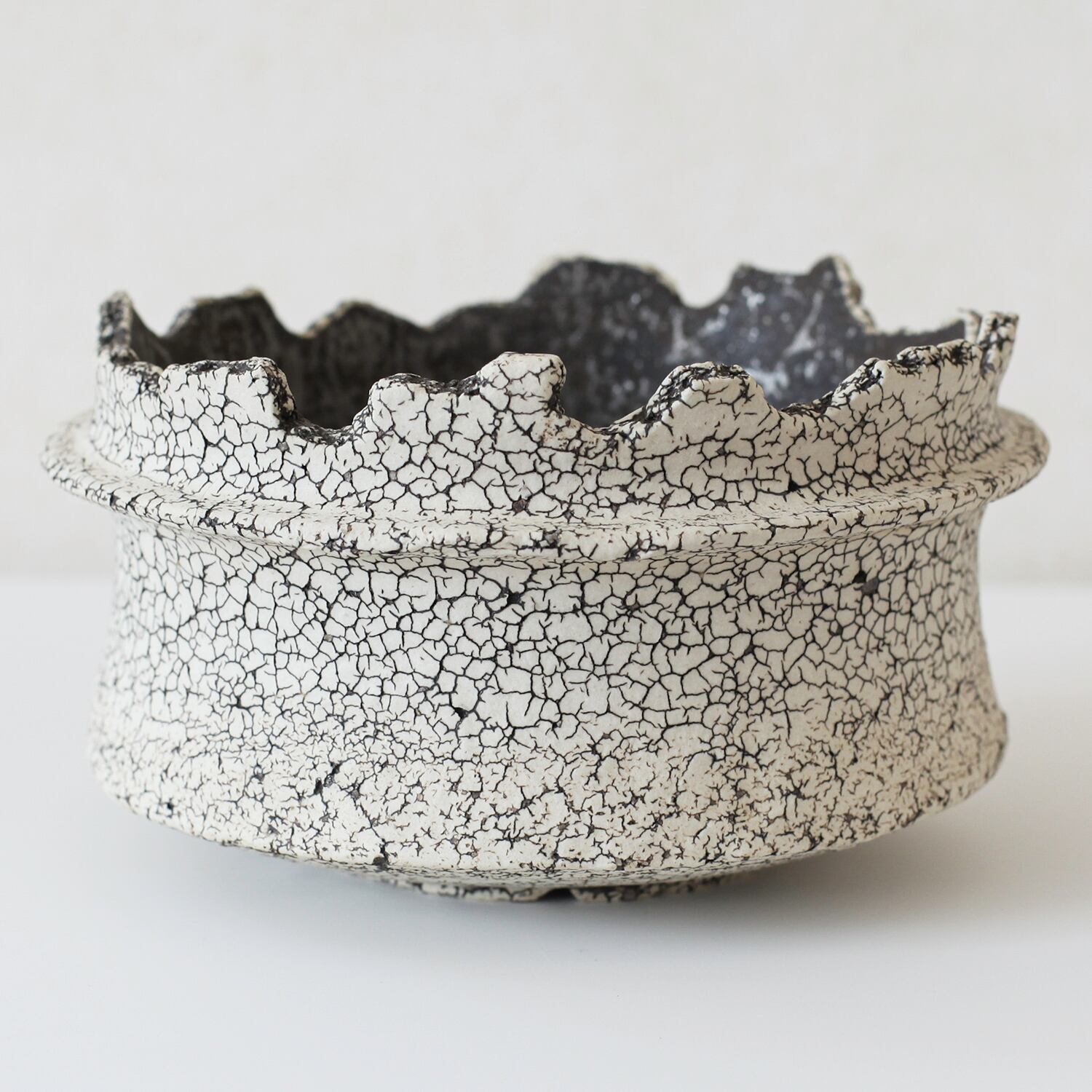 -罅化粧- Cylinder Pot(中根楽) ※Large No,002