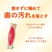 チューデント 歯みがきおもちゃ ボーン S 超小型~小型犬 いちごフレーバー ハーツ(Hartz) 犬用玩具 歯磨き デンタルケア 獣医師と開発 飽きずに噛めて歯の汚れを落とす
