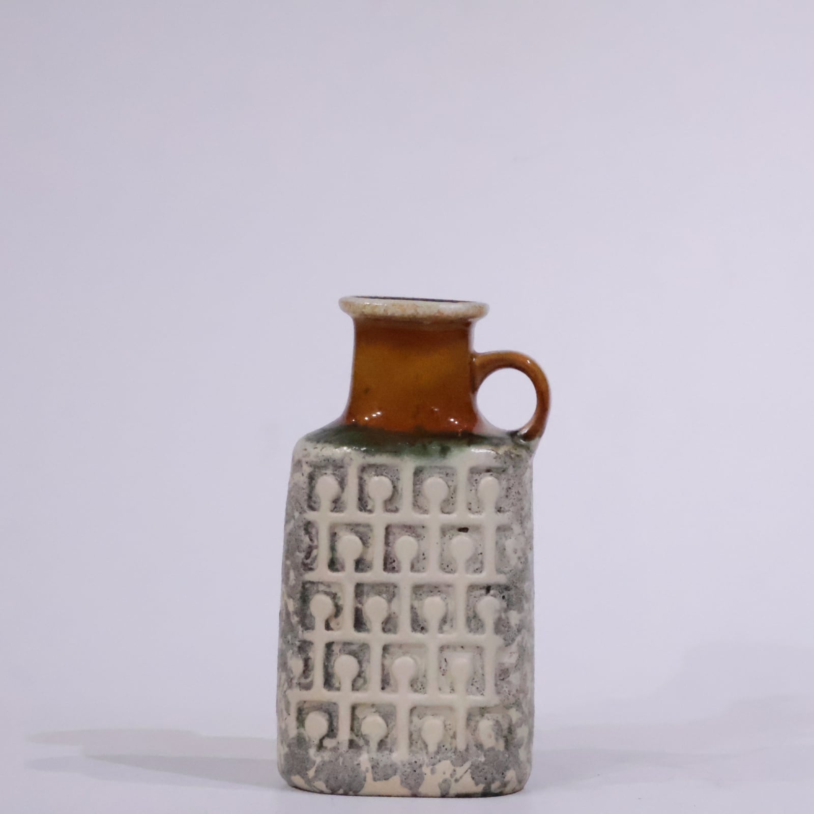 fatlava ファットラバ Haldensleben 花器 VEB Haldensleben-- 18.2cm | Fat Lava & German Art Pottery