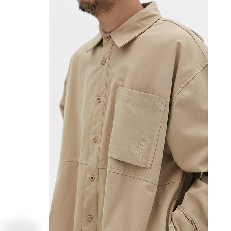 ★LOOSE CASUAL BASIC SHIRT　　23165