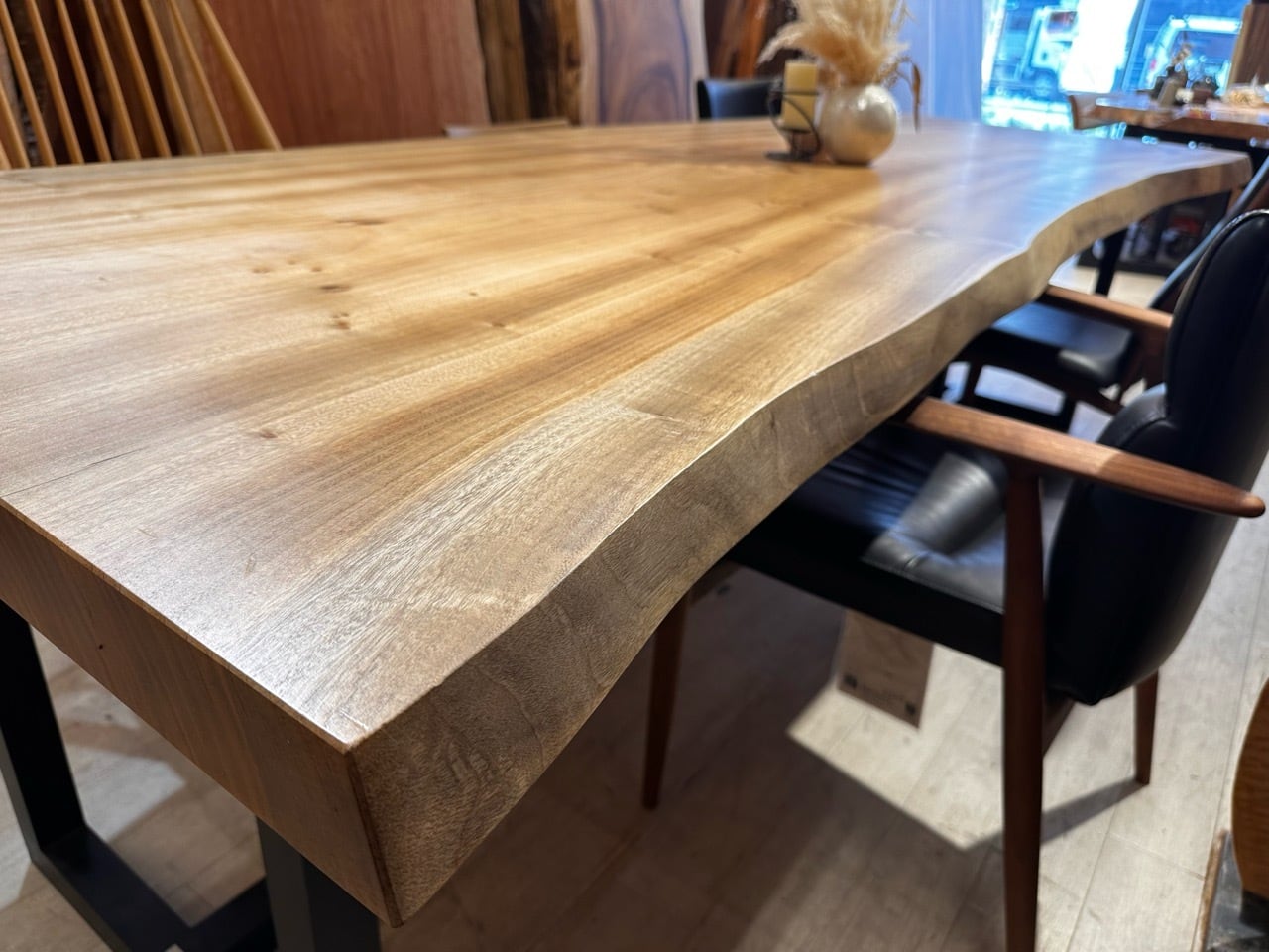 楠（クス）_2700×950-890-930×62_青山店_テーブル天板/一枚板 242285