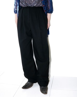 Vintage wide straight wool slacks "made in Canada"