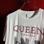 QUEEN THE WORKS オフィシャルバンドTシャツ　白　クイーン