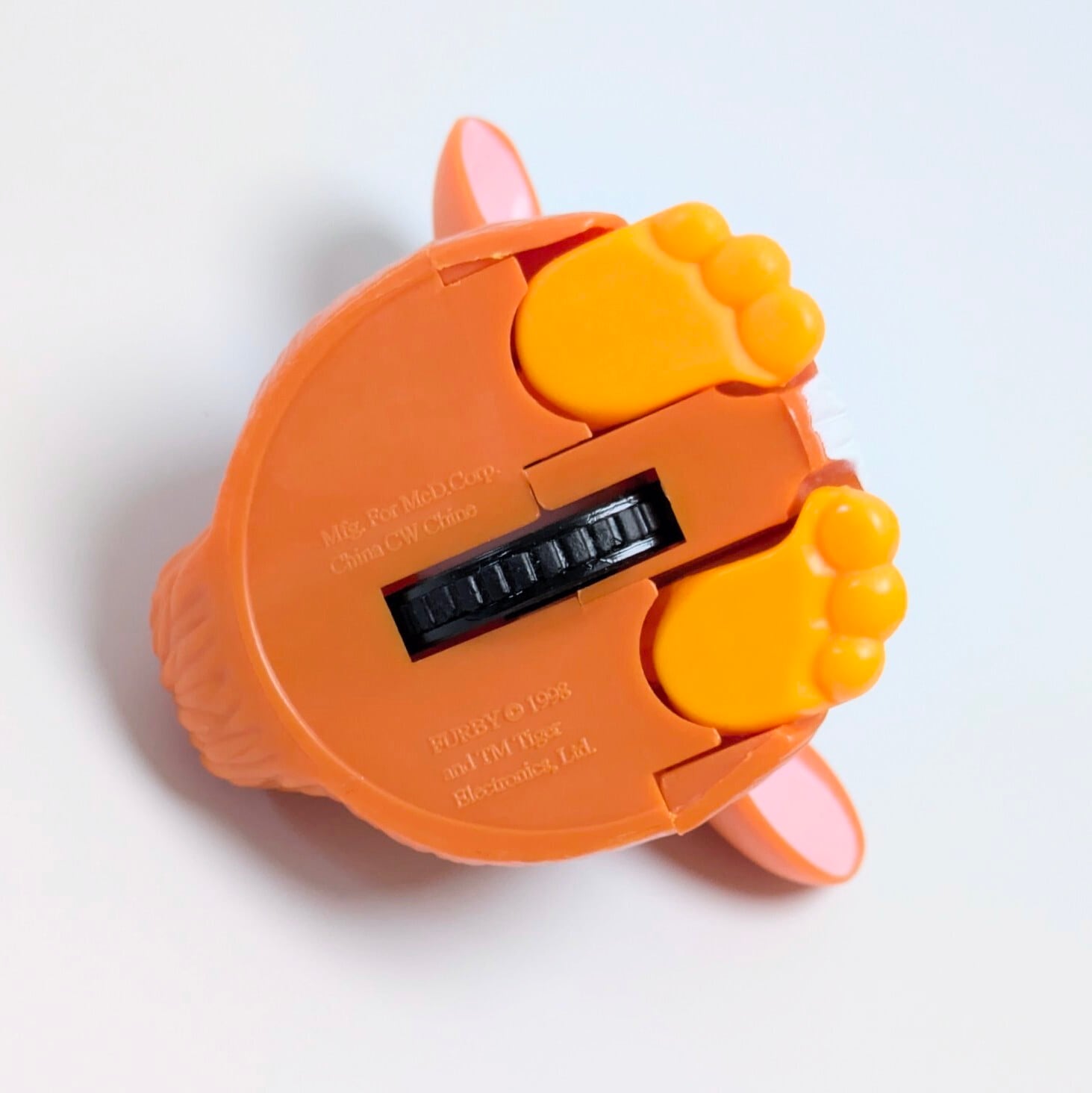 ☆ VINTAGE1998 ☆【 McDonald's × Furby ( ファービー )】 1998年マクドナルドミールトイ『キャメル ホワイトヘアー』ハッピーミール　〚アメリカン雑貨 アメトイ〛