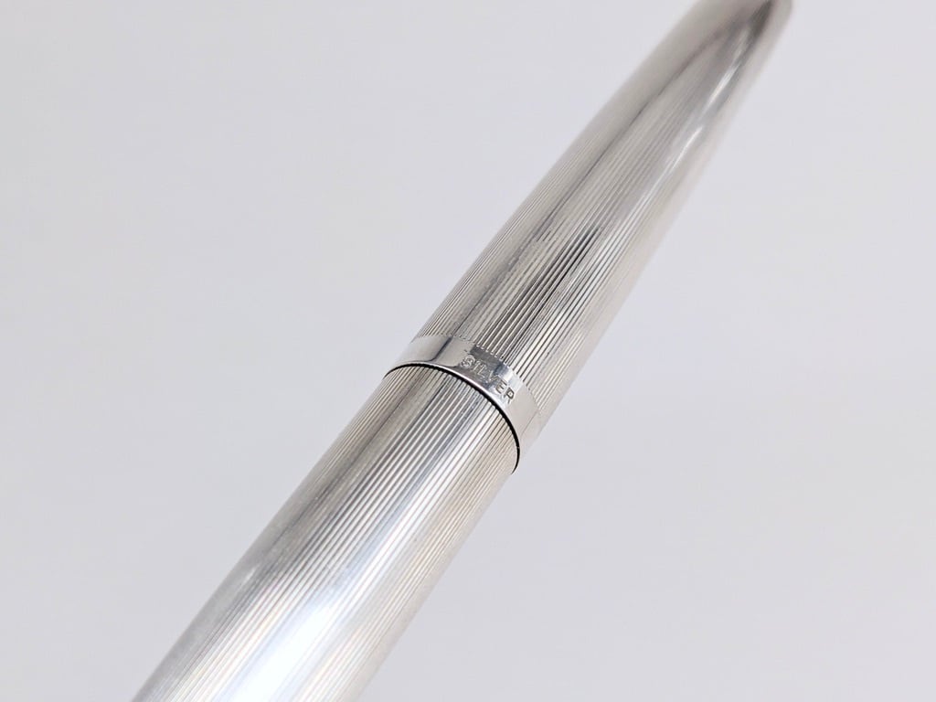 60s セーラー万年筆 シルバー SAILOR (細字) 18KWG 03145 60s セーラー万年筆 シルバー SAILOR (細字) 18KWG 03145
